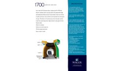 Wager  - Model 1700 - Sewer Inverted Vent Check Valve- Brochure