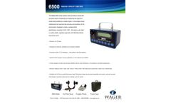 Wager  - Model 6500+IL - In-Line Smoke Opacity Meter- Brochure