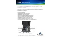 Wager  - Model 7500 - In-Line Smoke Opacity Meter - Brochure