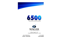 Wager - Model 1660 - Tank Air Escape Valve Techinical Drawings - Brochure