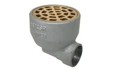 Wager - Model 134HWA - Heavy Wall Angled Deck Drain