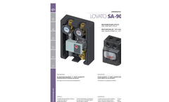 LOVATO - Model SA-90 - DN20 Direct Unit - Brochure