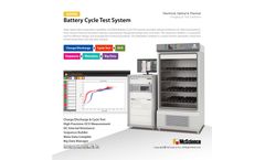 McScience - Model Q3000 - Battery Cycle Test System - Datasheet