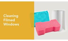 How Do I Clean My Windows Once Window Film has been Applied? | Madico U - Video