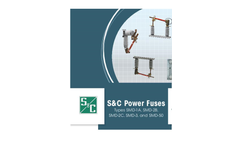 S&C - Model Type XS - Fuse Cutout - Brochure