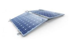 montavent - Model MACH1 Fastwest - Flat Roof Inclined Mounting System