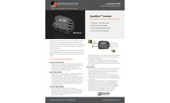 Morningstar - Model SureSine Classic - DC to AC Power Inverter - Brochure