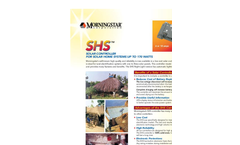 Morningstar - Model ProStar PWM - Solar Charge Controller - Manual