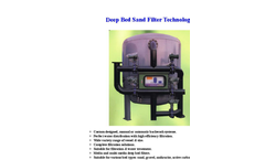 Deep Bed Sand Filters