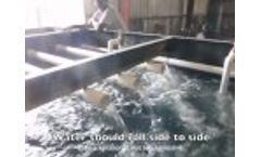 Redfox Aeration - Clarifier Flow & Settings - Video