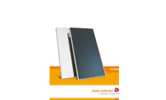 Aelios - Model CUS - CUB - ALS - ALB - Solar Collector - Brochure