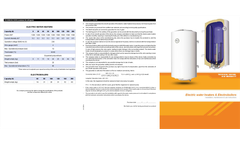 Nobel - Electric Water Heater  - Brochure