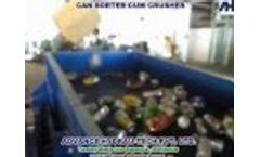 USB Sorter - Aluminium Can Sorter/Sorting System And Crusher - Video