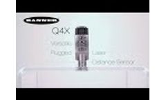 Q4X Versatile, Rugged Laser Distance Sensor - Video