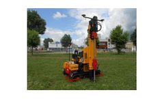Orteco - Agricultural Crawler-Mounted Pile Driver