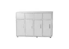 Canaan Site Furnishings - Model CRC-705 - Commercial Steel Recycling Receptacle