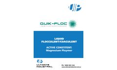 AUST - Model Quik Floc - Liquid Flocculent/Coagulan - Brochure