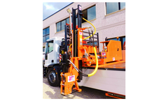 Pauselli - Model 500SX - Pile Driver Equipment on Truck