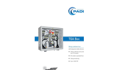 PADCON - Model TGA BOX TUV - DC Combiner With Integrated Safety Devices - Datasheet