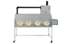 Cleatech - Simple Closed Loop Glovebox Four Port Static-Dissipative Acrylic