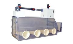 Cleatech - Four-Port Multi-Config Closed Loop Glovebox Non-Dissipative PVC