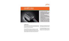 Phocos - Model CIS-MPPT (10 A) - Solar Charge Controller - Datasheet