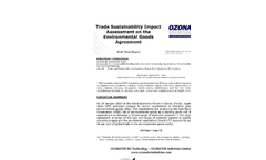 Trade Sustainability Impact Assessment on the Environmental Goods Agreement Draft Final Report
