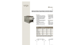 Orga - Model L420EX-W-06-U05 - Explosion Proof LED Marine Light - Brochure