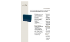 Orga - Model L85EX-G-xxx - Explosion Proof Green LED Helideck Perimeter Light - Brochure