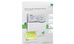 Resol - Model DeltaSol SL - Solar Controller -Brochure