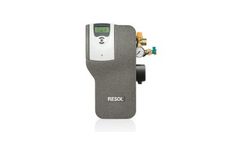 RESOL FlowSol - Model S/S HE - Single-line Pump Station