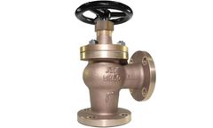 O.S.K. - Model JIS F7302 - Marine Bronze Angle Valve 5K