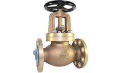 O.S.K. - Model JIS F7303 - Marine Bronze Globe Valve 16K