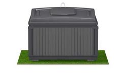 MolokDomino - Model 2m³ - Light Waste Collection System