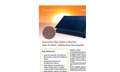 FracTherm - Model SF100-01 - Collectors Brochure