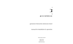 Generator Interactive Inverters