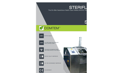 Steriflash - Model St 200 - On-Site Medical Waste Treatment System Brochure