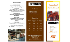 Ortner - Washing & Fines Removal Machine Brochure