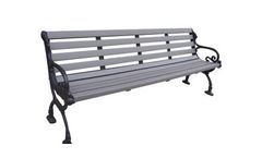 Sunperk - Model SPB-104 - Commercial Recycled Plastic Park Bench