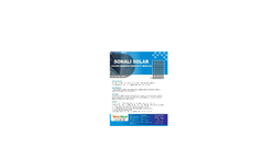 Model SS 175 to 195 - Building Integrated Photovoltaics Modules (BIPV) Brochure