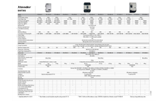 Studer - Model Xtender Series - Flexible and Programmable Inverter/Chargers - Brochure