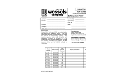 Wessels - Bladder Expansion Tanks - Brochure