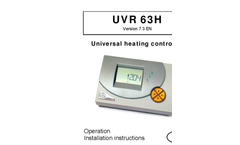 TA - Model CAN-MTx2 - Operating Monitor Unit - Brochure