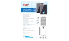 TSEC - Model V-Series - 280-295W - Polycrystalline Solar Modules Brochure