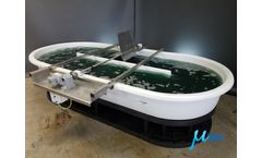 MicroBio Algae Raceway - Model RW3.4 - Biomass Harvesting for Analytical Research