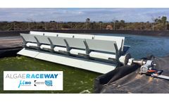 MicroBio Algae Raceway - Model RW1,000, RW2,000, RW4,000 - Fiber-Reinforced Polymer Paddle Wheel