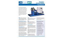 Plad Triplex - Model CC - Vertical Turbine Pumping System - Brochure