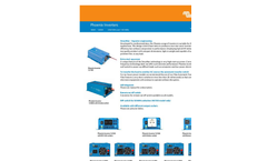 Victron - Model MultiPlus 2000VA - Inverter - Brochure