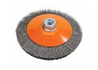 Walter - Saucer Cup Brush with Crimped Wires