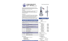 Butterworth - Model Type MICRO100A - Automated Tank Cleaning Machine - Brochure